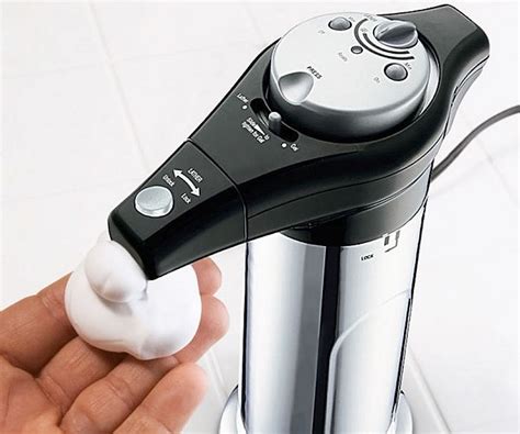 automatic shaving cream dispenser
